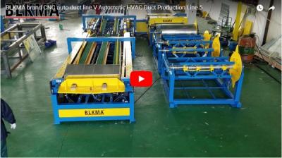 U Shape  Auto Duct Production Line 5