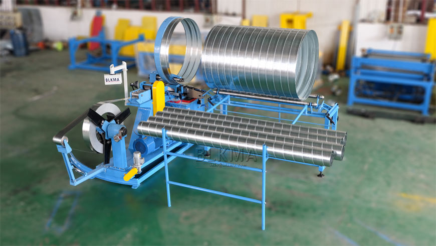 Spiral Duct Forming Machine