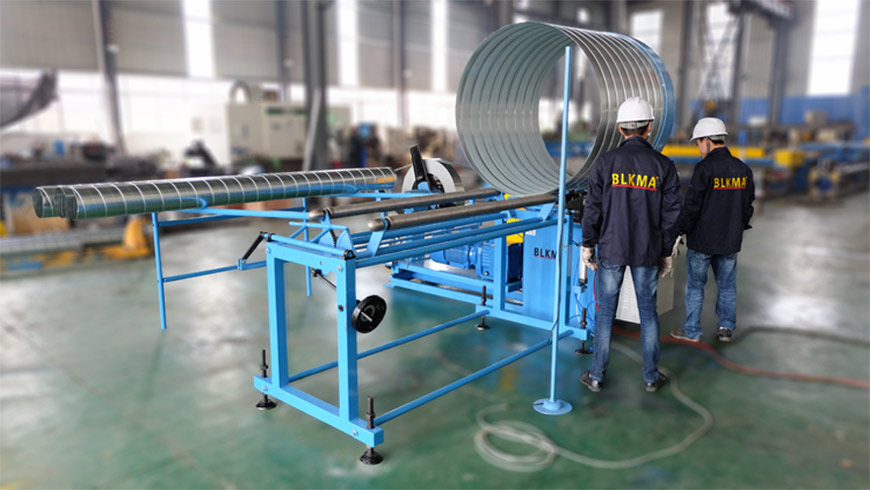 Spiral Duct Forming Machine