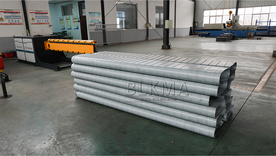 Flat Oval Duct Machine