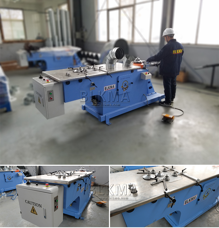 Round Duct Hydraulic Elbow Machine