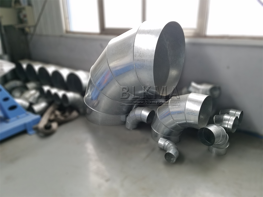 Round Duct Hydraulic Elbow Machine