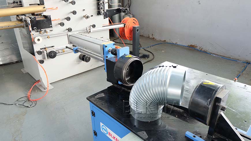 Round Bellows Tube Bending Machine