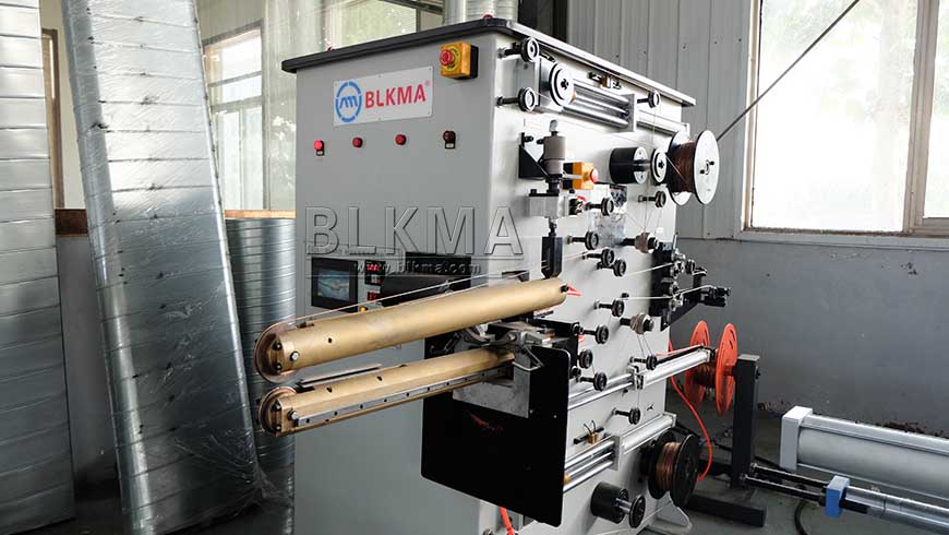 Round Duct Stitch Welding Machine